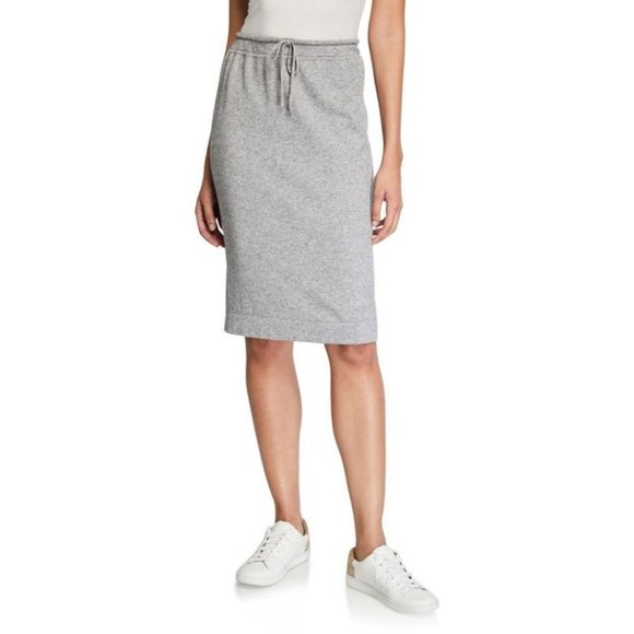 Vince Gray Wool Cashmere Drawstring 